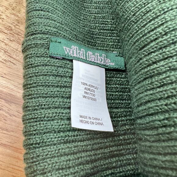 Wild Fable Women's Green Ribbed Winter Hat - NWT - Picture 4 of 6